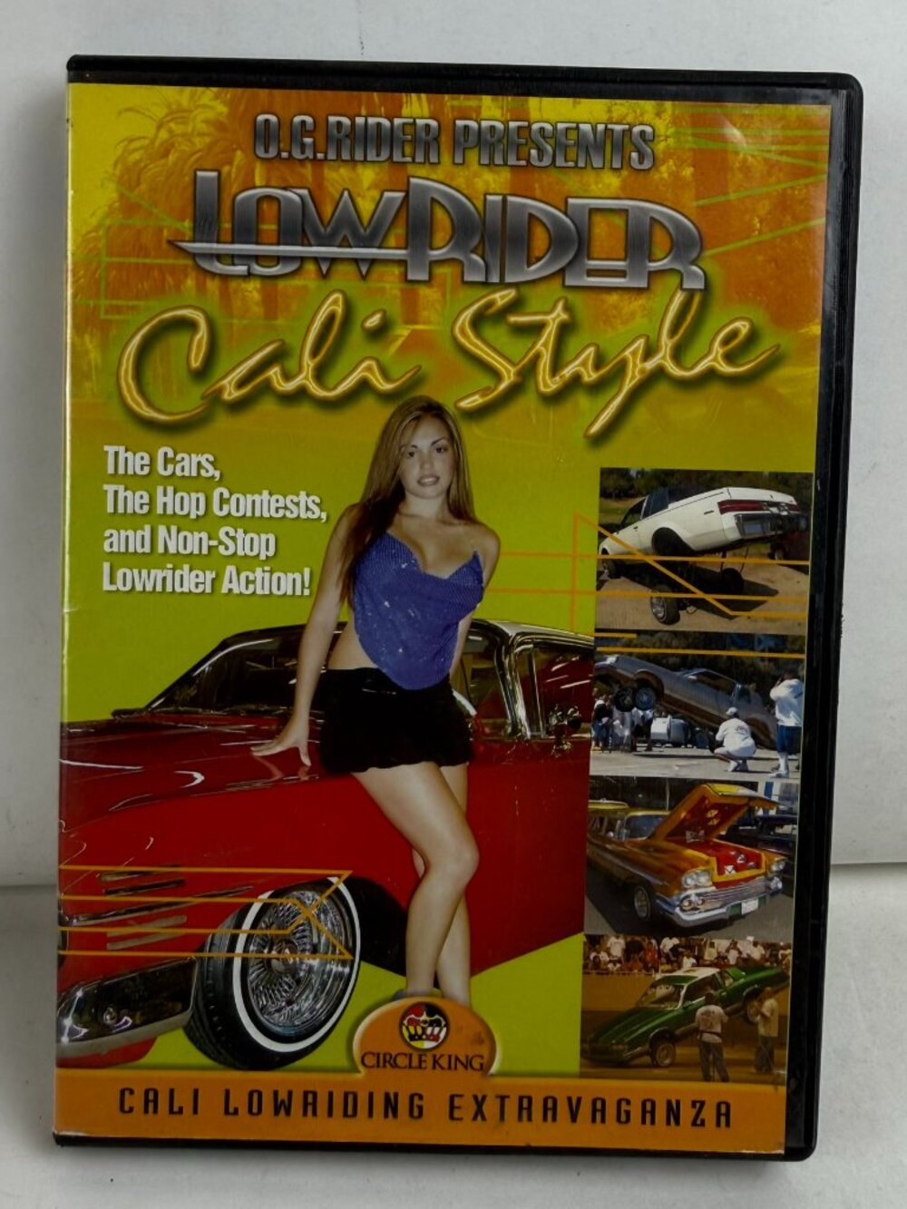 OG Rider Lowrider Cali Style DVD California Car Club Shows Hop Contests Rare